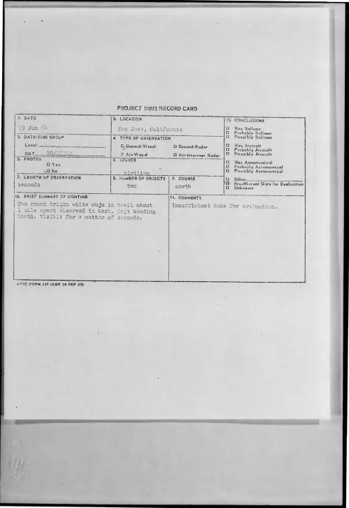 First page of 1964-06-8725065-SanJose-California