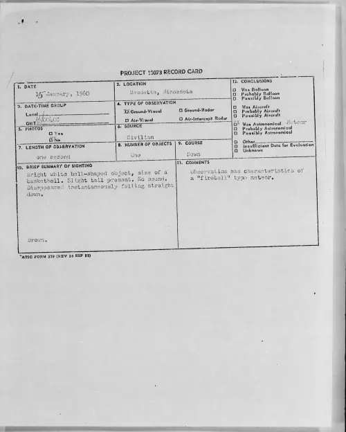 First page of 1960.01 - 6968045 - Baudette, Minnesota