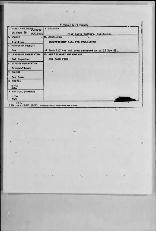 First page of 1968-09-9678109-NearSantaBarbara-California