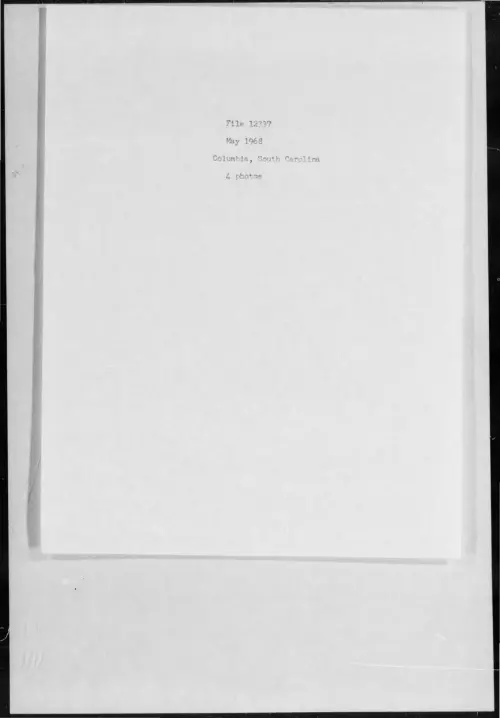 First page of 1968-05-6981505-Columbia-SouthCarolina-12337-