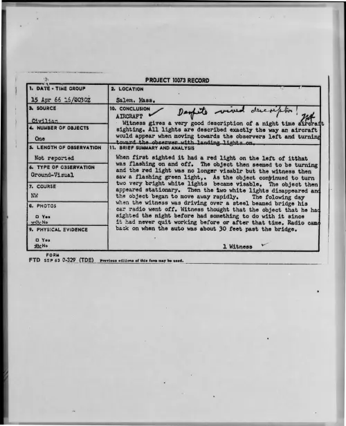 First page of 1966-04-7102613-Salem-Mass
