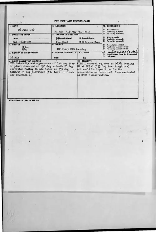 First page of 1963-06-8664179-28-00N162-00W-Pacific-