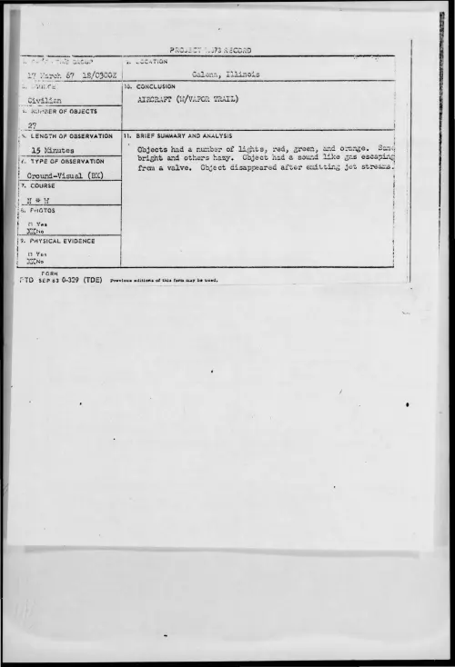 First page of 1967-03-7462714-Calena-Illinois