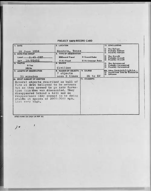 First page of 1956.06 - 6786413 - Bandera, Texas