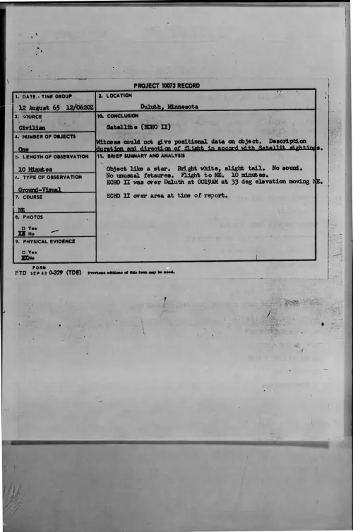 First page of 1965-08-7474855-Duluth-Minnesota
