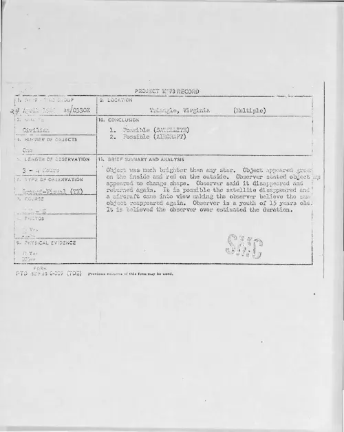 First page of 1967-04-7456115-Triangle-Virginia