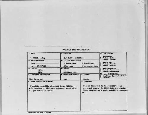 First page of 1964-03-8688330-35N174W-Pacific-