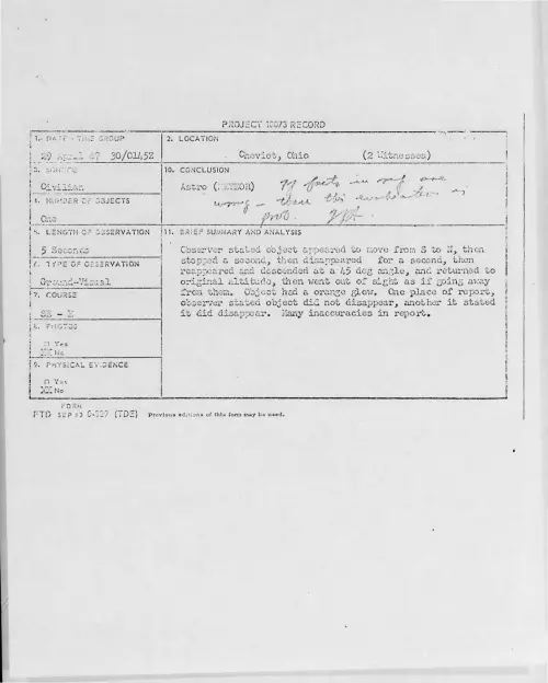 First page of 1967-04-7456498-Cheviot-Ohio