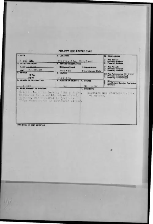 First page of 1962-07-8676236-Hyattsville-Maryland