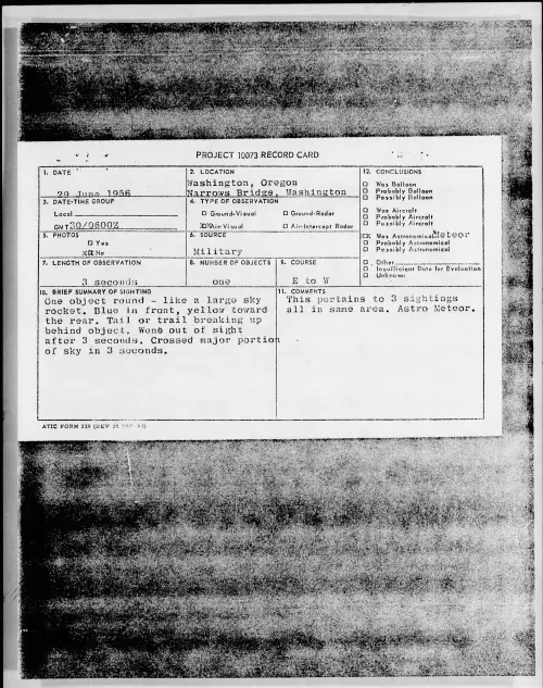 First page of 1956.06 - 6786704 - Washington, Oregon Narrows Bridge, Washington