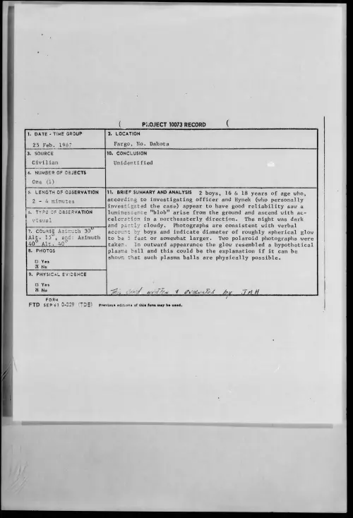 First page of 1967-02-9733471-Fargo-No-Dakota