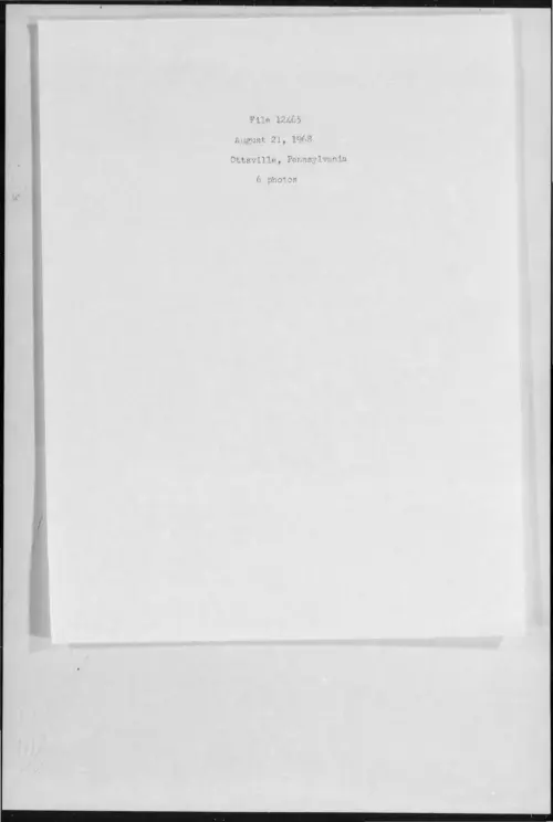 First page of 1968-08-6981731-Ottsville-Pennsylvania-12465-