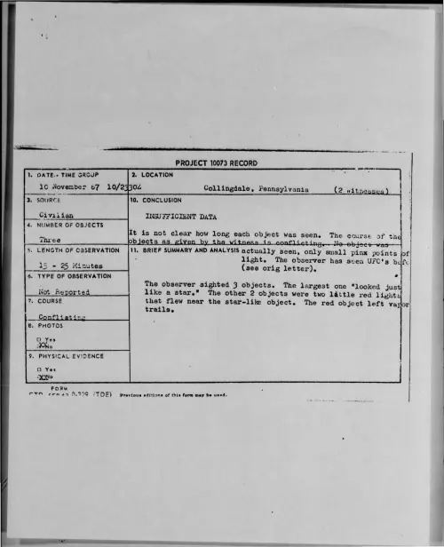 First page of 1967-11-6975217-Collingdale-Pennsylvania