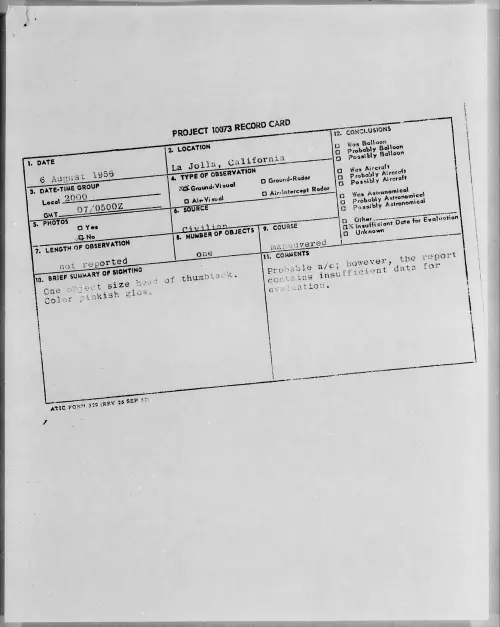 First page of 1956.08 - 6788718 - La Jolla, California