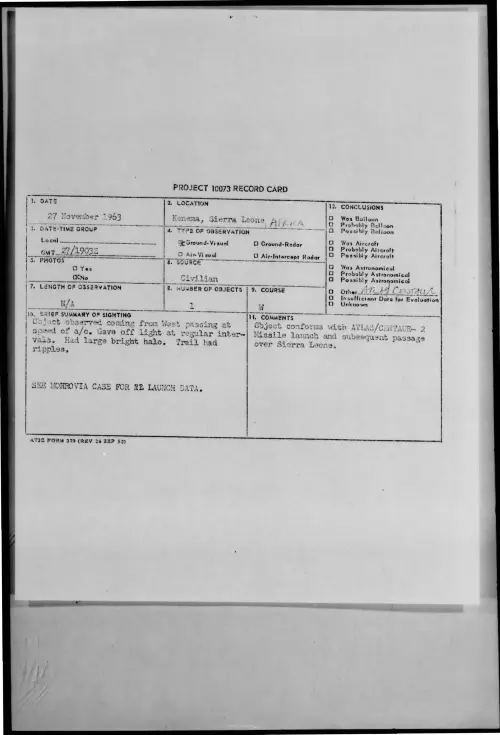 First page of 1963-11-9737436-Kenema-SierraLeone-AFRICA