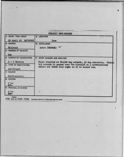 First page of 1966-04-7107384-Laos