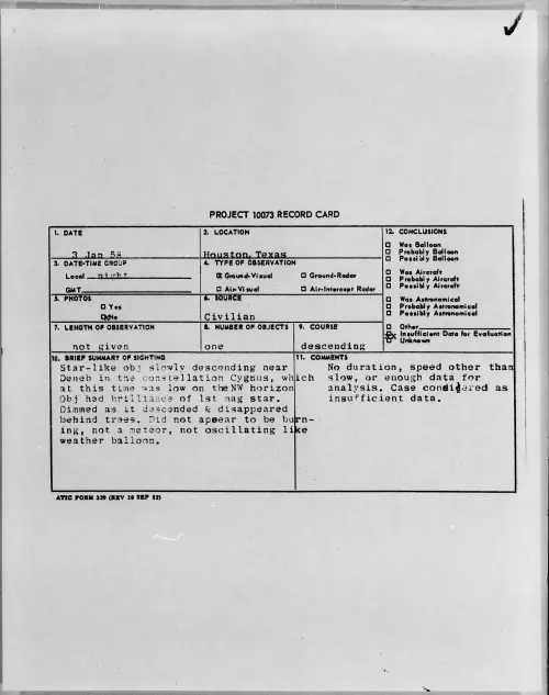 First page of 1958.01 - 6972257 - Houston, Texas
