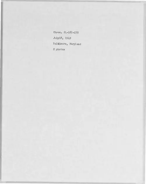 First page of 1949-07-6982176-Baltimore-Maryland