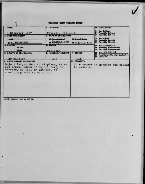 First page of 1957.11 - 6781772 - Waverly, Illinois