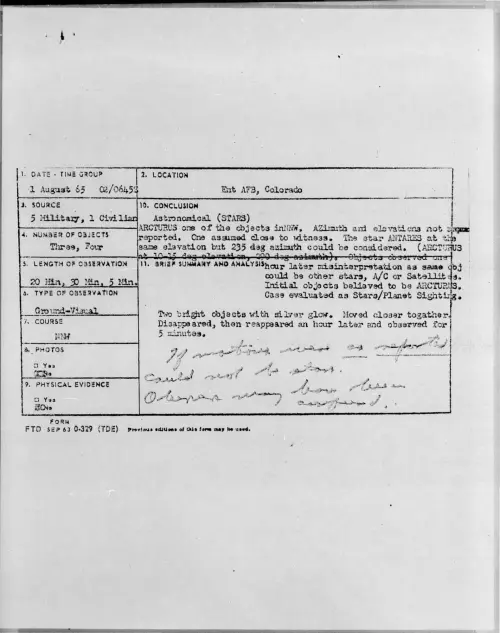 First page of 1965-08-7441324-EntAFB-Colorado