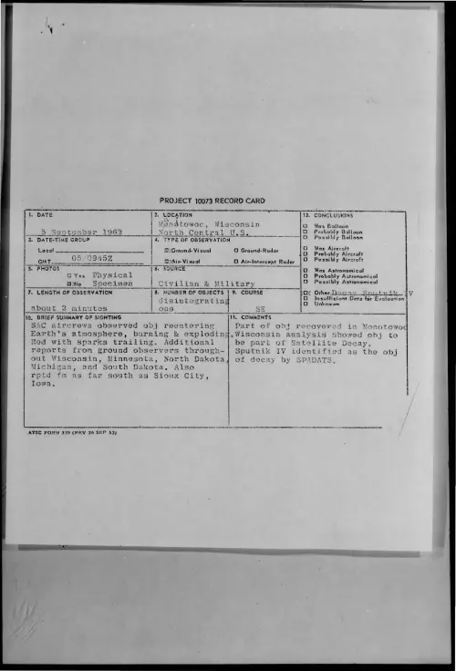 First page of 1962-09-8723540-Manitowoc-WisconsinNorthCentralU-S