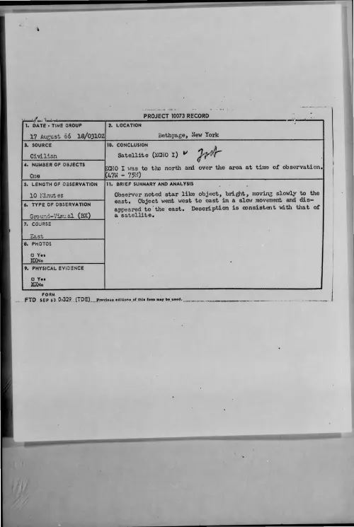 First page of 1966-08-8728949-Bethpage-NewYork