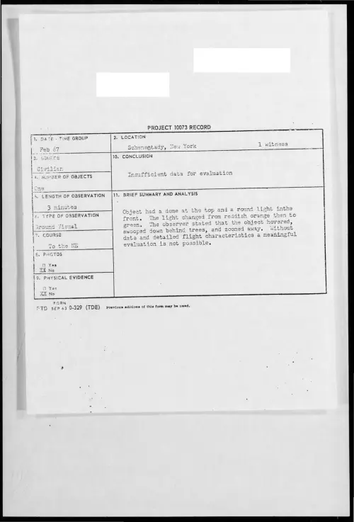 First page of 1967-02-8550110-Schenectady-NewYork