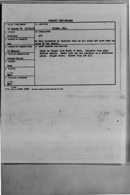 First page of 1965-08-7475480-Toledo-Ohio