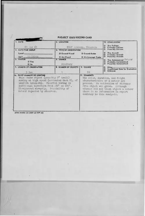 First page of 1962-04-8653504-USAFAcademy-Colorado