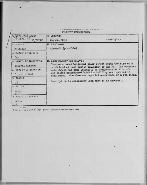 First page of 1966-04-7107458-Dayton-Ohio