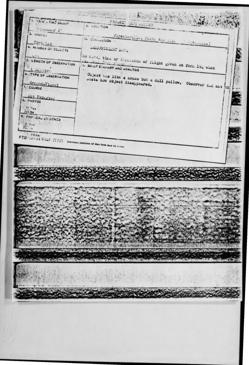 First page of 1967-09-7409540-Fayetteville-NorthCarolina