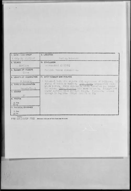 First page of 1964-07-8725434-Denver-Colorado
