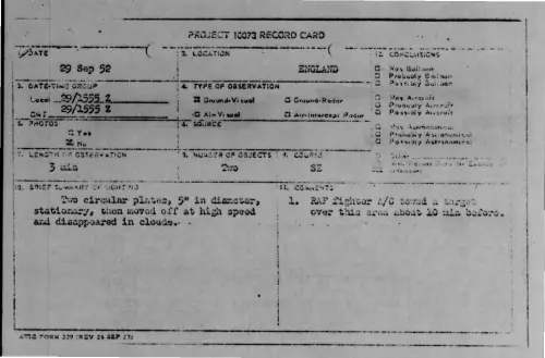 First page of 1952-09-6383614-ENGLAND