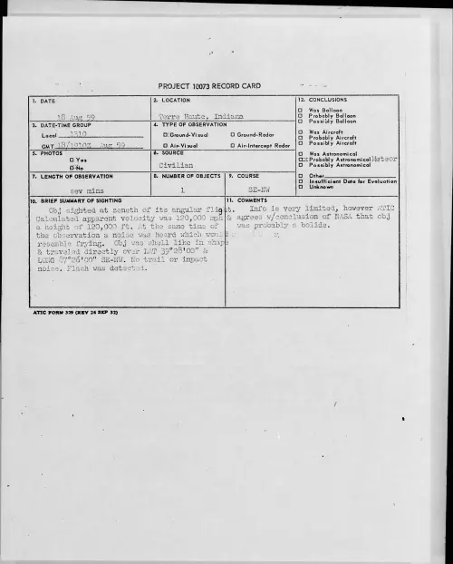 First page of 1959.08 - 8408501 - Terre Haute, Indiana