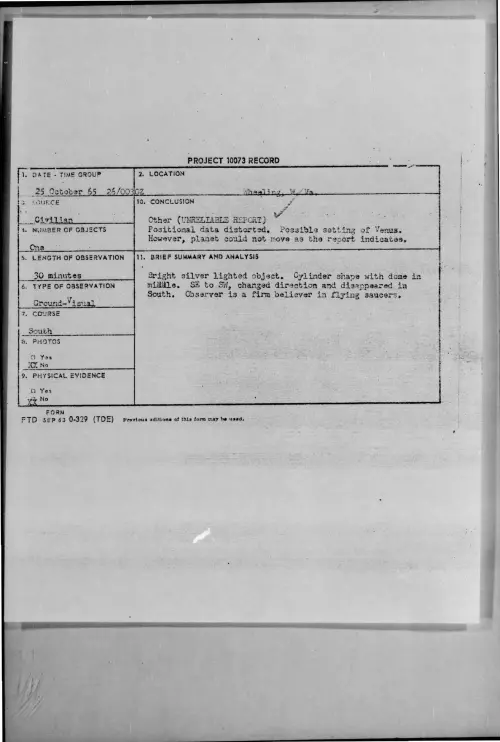 First page of 1965-10-8699169-Whealing-W-Va