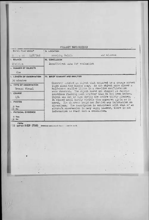 First page of 1966-11-8277061-Rocklin-Calif