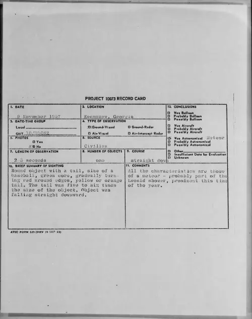 First page of 1957.11 - 6782401 - Kennesaw, Georgia