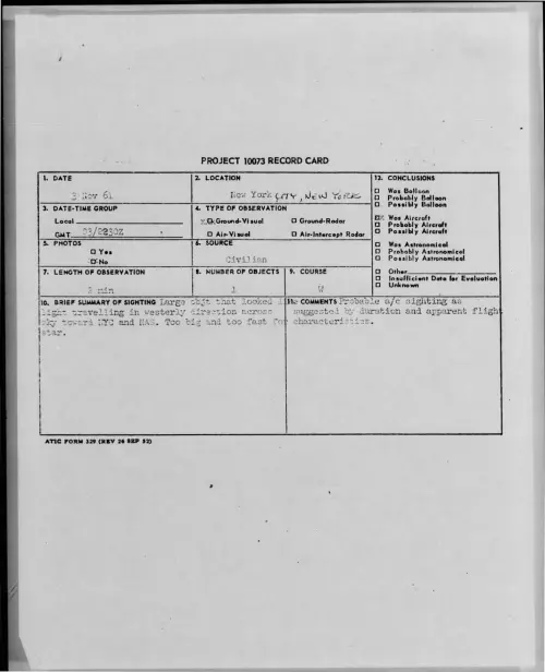 First page of 1961-11-8696008-NewYorkCITY-NEWYORK
