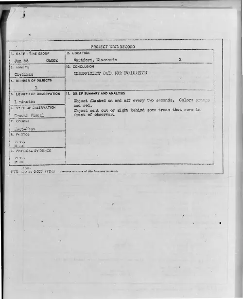 First page of 1966-06-7092741-Hartford-Wisconsin