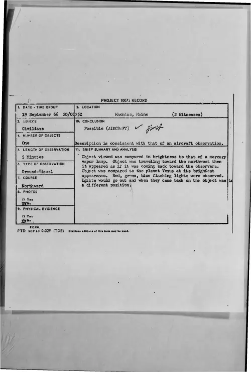 First page of 1966-09-8295260-Machias-Maine