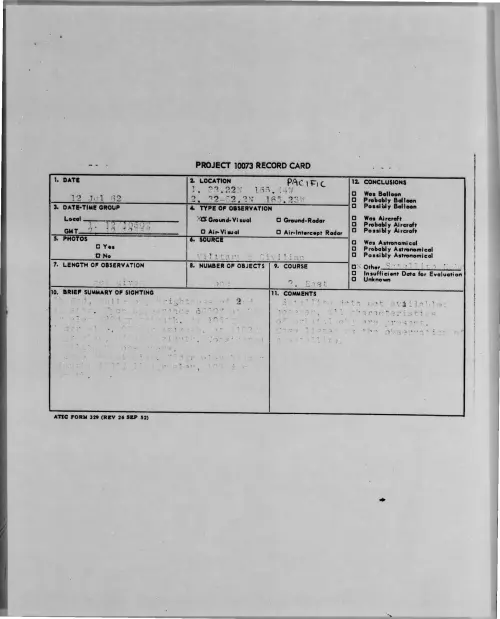 First page of 1962-07-8680797-33-22N165-44WPACIFIC