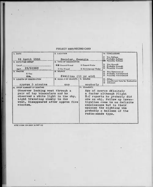 First page of 1955.04 - 6957688 - Decatur, Georgia