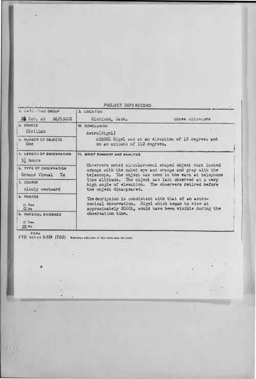 First page of 1966-11-8277630-Richland-Wash