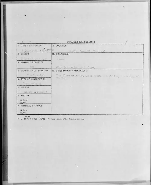 First page of 1964-07-8727763-41-27N164-16W-Pacific-