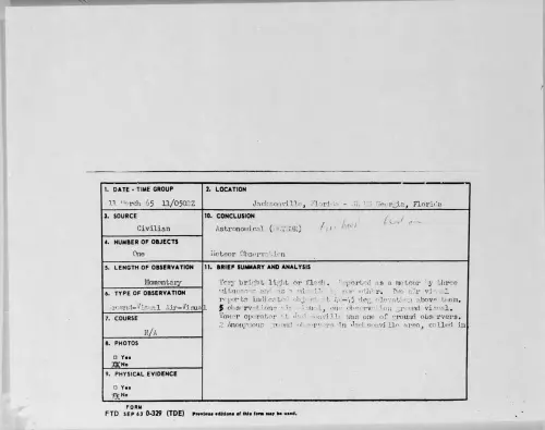 First page of 1965-03-8724594-Jacksonville-Florida