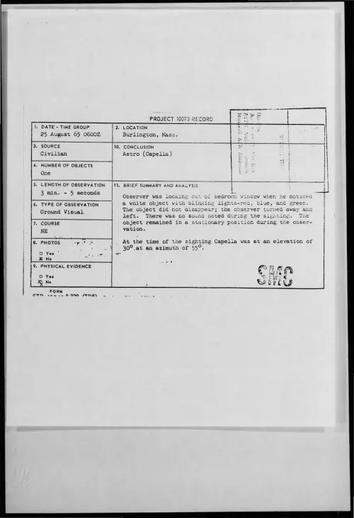 First page of 1965-08-9370397-Burlington-Mass