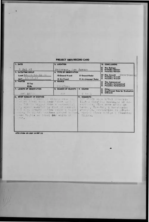 First page of 1962-07-8679400-Paterson-NewJersey