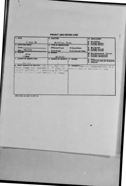 First page of 1962-07-8677172-Beeville-Texas