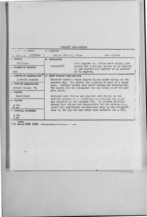 First page of 1966-11-8275294-CorpusChristi-Texas