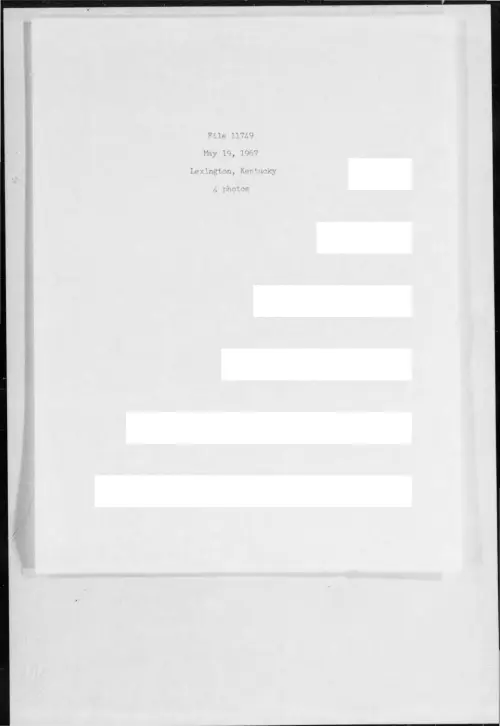 First page of 1967-05-6979695-Lexington-Kentucky-11749-
